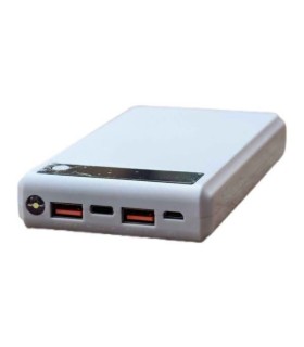 کیس و ماژول پاوربانک 18650 فنری ۱۸ هزار 22.5 وات نمایشگر دار