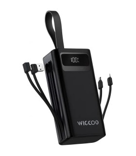 پاوربانک WICCOO ORIGINAL مدل WP‑40 ظرفیت 40000 میلی‌آمپرساعت (22.5W)