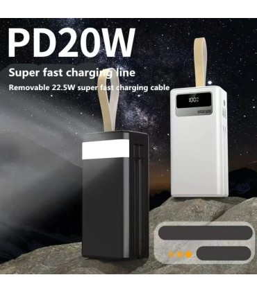 پاوربانک WICCOO ORIGINAL مدل WP‑40 ظرفیت 40000 میلی‌آمپرساعت (22.5W)