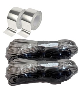 پکیج کامل 2 عددی برای لوله آب مناسب 30 متر لوله با گارانتی دو ساله ( برای یخ زدایی)