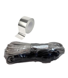 پکیج کامل 47متری  برای لوله آب مناسب 15 متر لوله با گارانتی دو ساله ( برای یخ زدایی)