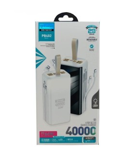 پاوربانک 40 هزار X-HANZ مدل PB402( ارسال رایگان)