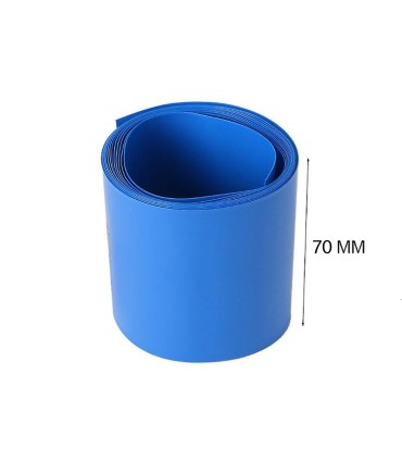 شیرینگ حرارتی رنگی عرض 7 رنگبندی رندوم (متری) - بسته بندی - پکینگ باتری لیتیومی ۱۸۶۵۰