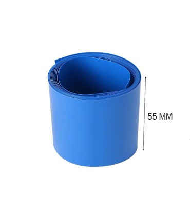 شیرینگ حرارتی رنگی عرض 5.5 رنگبندی رندوم (متری) - بسته بندی - پکینگ باتری لیتیومی ۱۸۶۵۰