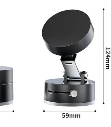 هولدر و پایه نگهدارنده مکشی وکیوم موبایل VACUUM SUCTION A2 | چرخش 360 درجه با مکش خلاء