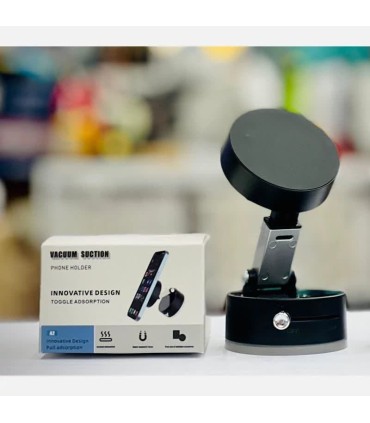 هولدر و پایه نگهدارنده مکشی وکیوم موبایل VACUUM SUCTION A2 | چرخش 360 درجه با مکش خلاء